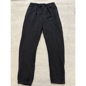 Men's Talentless Black Joggers Sweatpants Heavy Weight Size Small